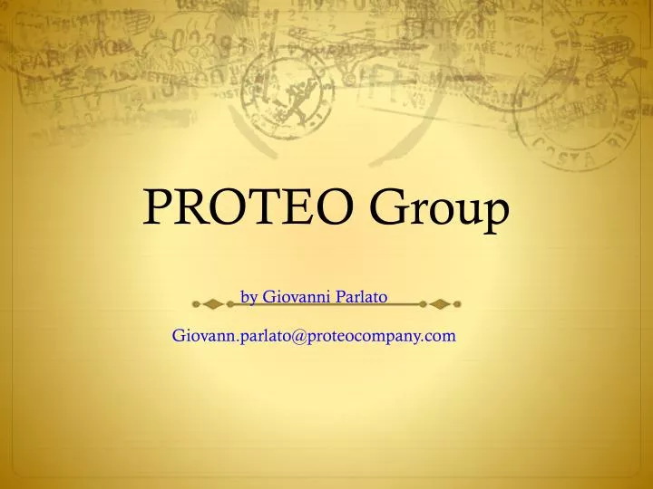 proteo group