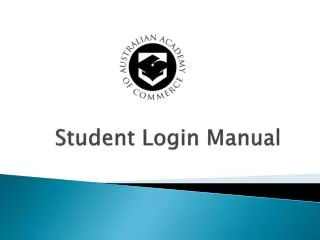 student login manua l