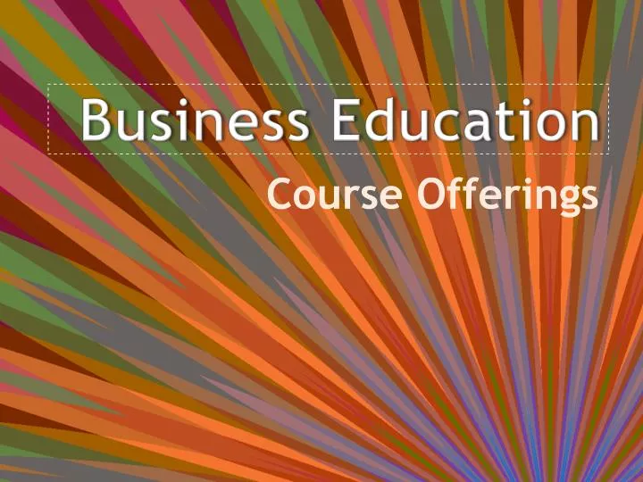 business education