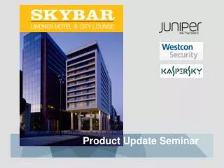 Product Update Seminar