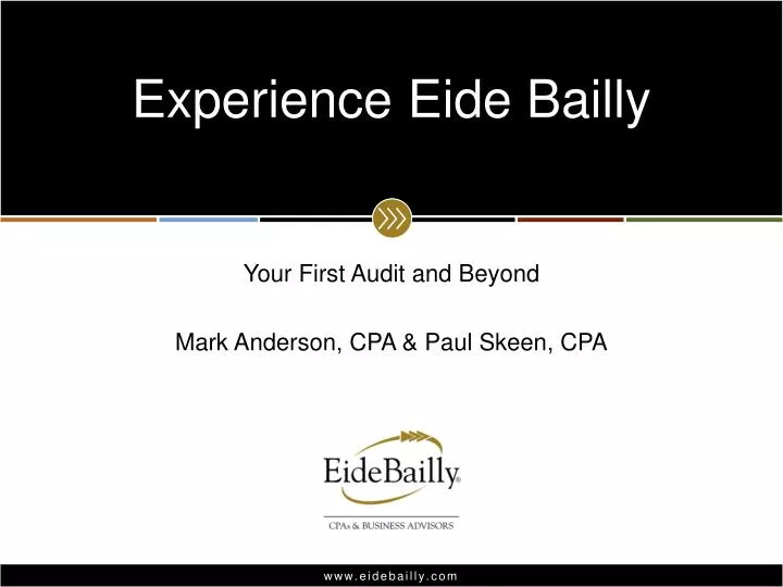 experience eide bailly