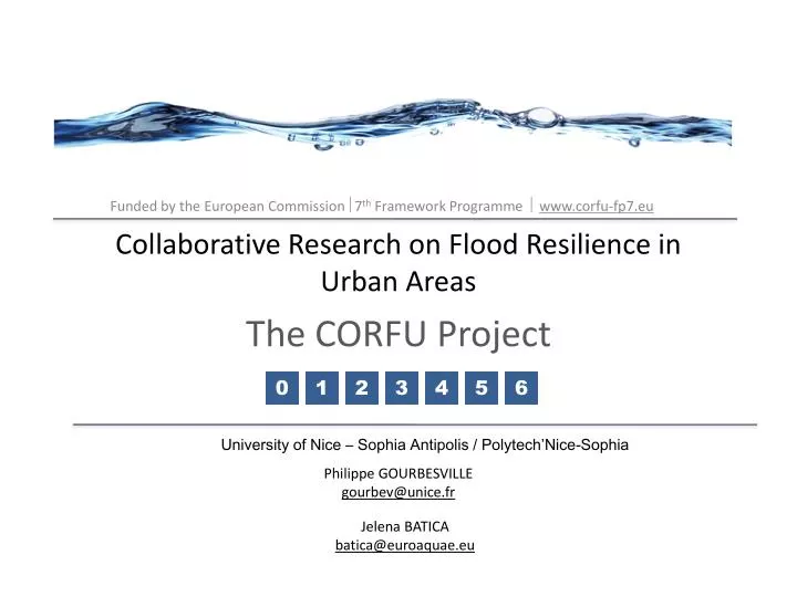 collaborative research on flood resilience in urban areas