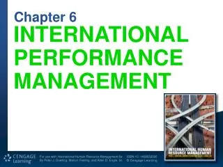 INTERNATIONAL PERFORMANCE MANAGEMENT