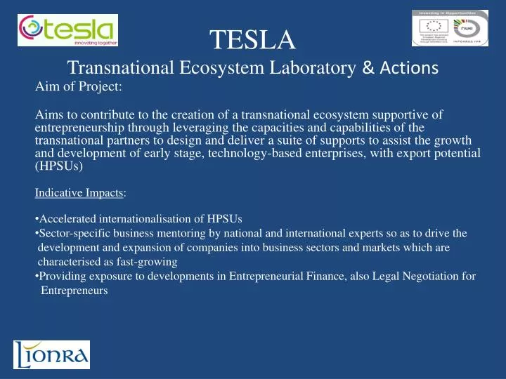 tesla transnational ecosystem laboratory actions