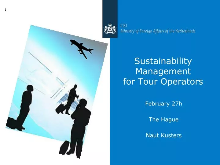sustainability management for tour operators