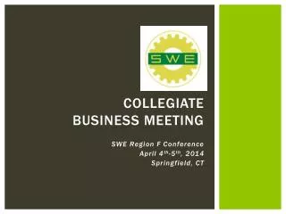 Collegiate Business Meeting