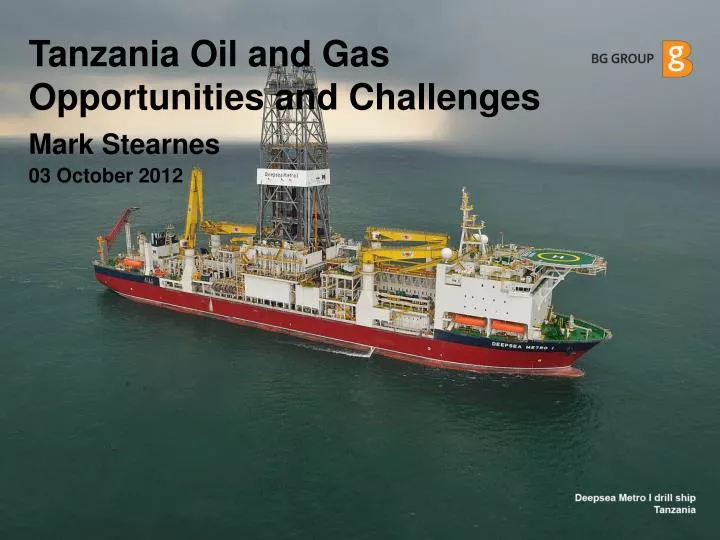 tanzania oil and gas opportunities and challenges