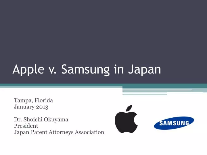 apple v samsung in japan