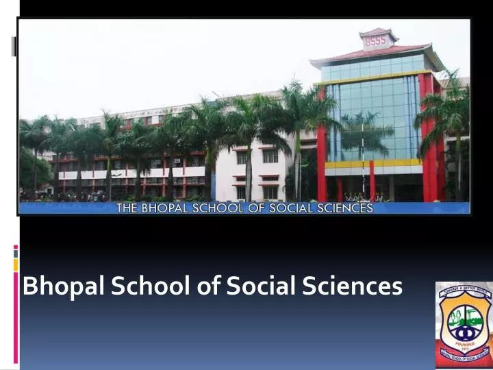 bhopal school of social sciences