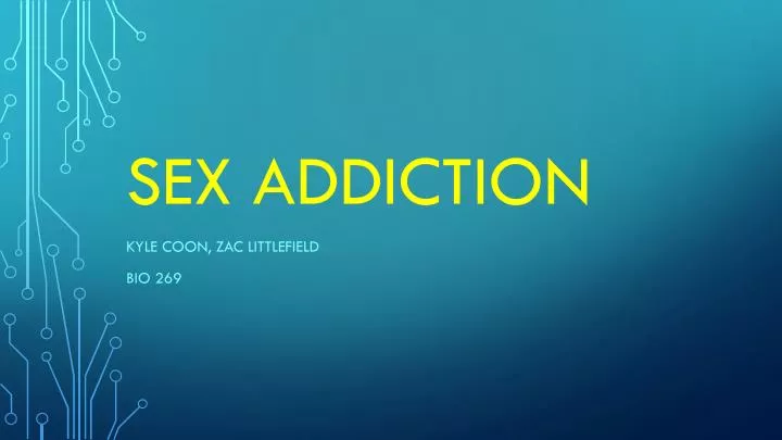 sex addiction