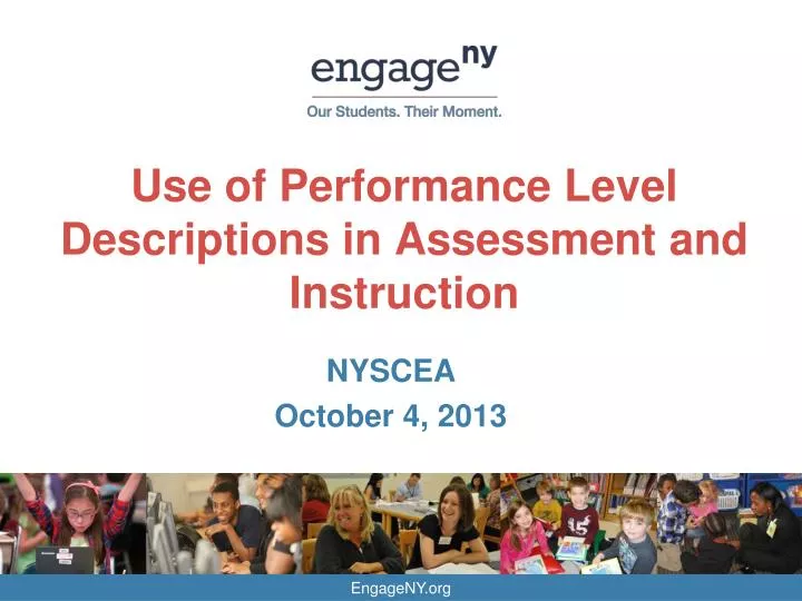 use of performance level descriptions in assessment and instruction
