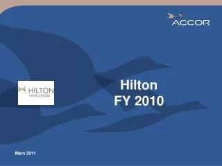 Hilton FY 2010