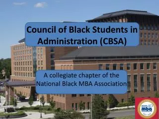 Council of Black Students in Administration (CBSA)