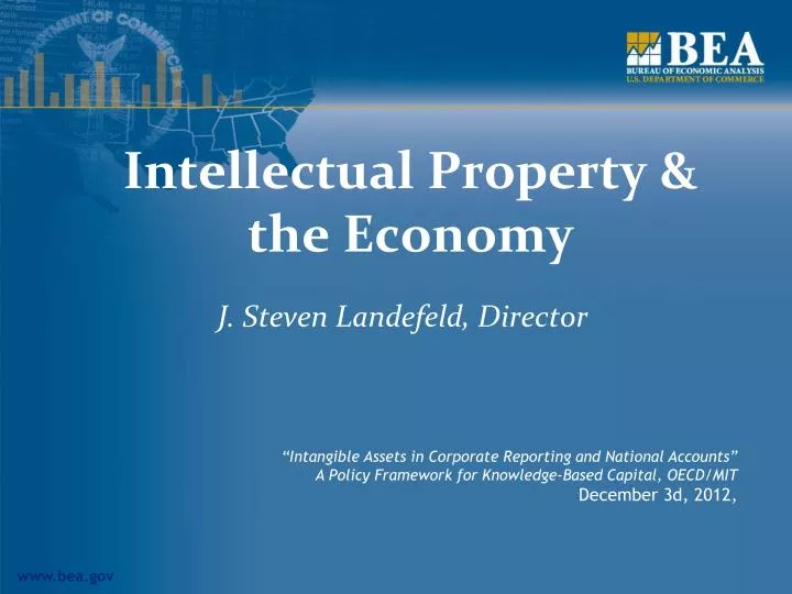 intellectual property the economy