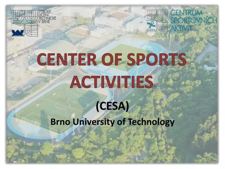 center of sports activities