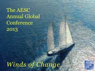 The AESC Annual Global Conference 2013