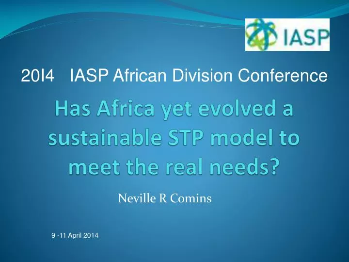 has africa yet evolved a sustainable stp model to meet the real needs