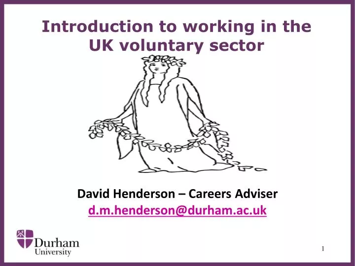 introduction to working in the uk voluntary sector