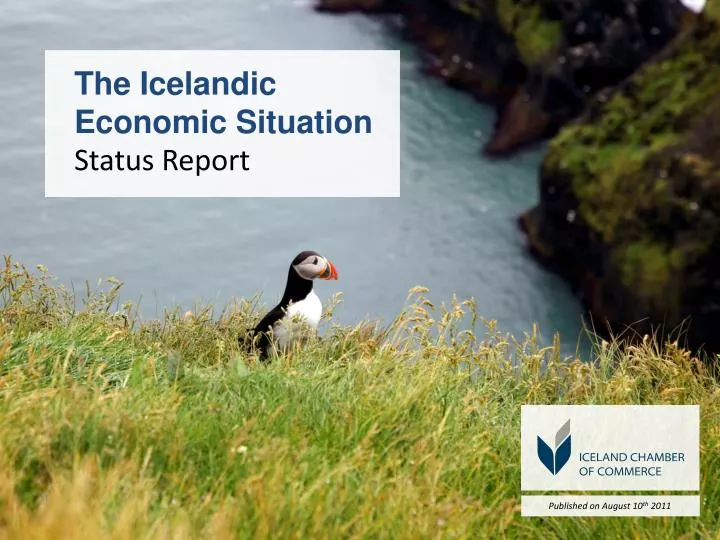 the icelandic economic situation status report