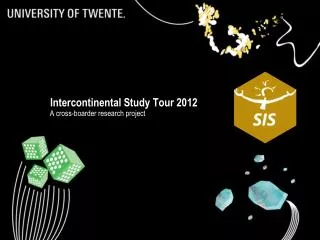Intercontinental Study T our 2012