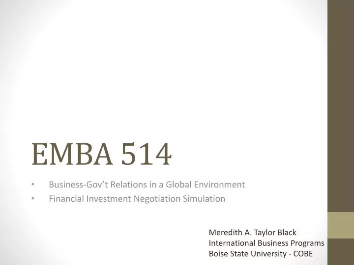 emba 514