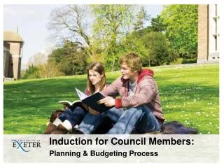 Induction for Council Members: Planning &amp; Budgeting Process