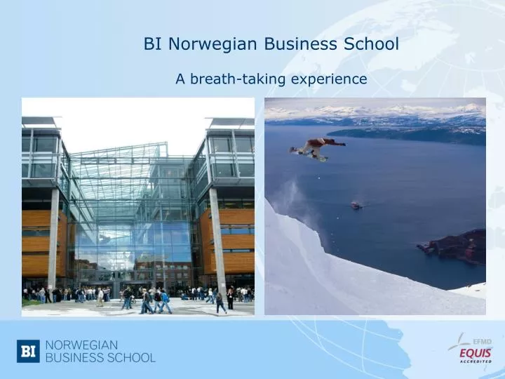 bi norwegian business school a breath taking experience