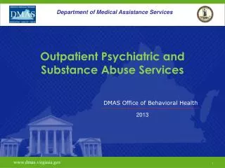 Outpatient Psychiatric and Substance Abuse Services