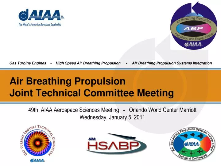 air breathing propulsion joint technical committee meeting