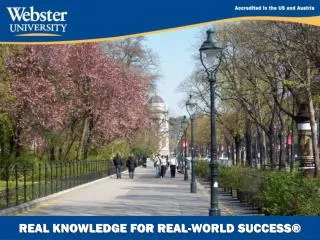 REAL KNOWLEDGE FOR REAL-WORLD SUCCESS®