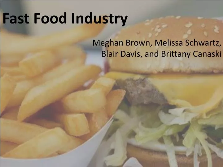 fast food industry