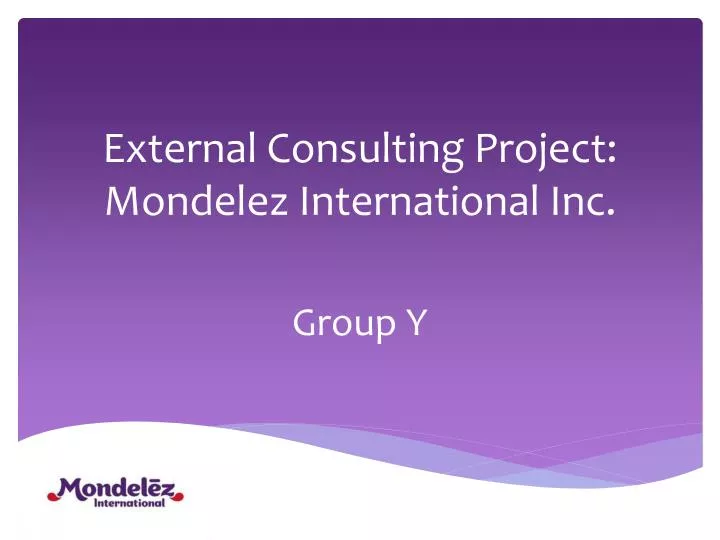 external consulting project mondelez international inc
