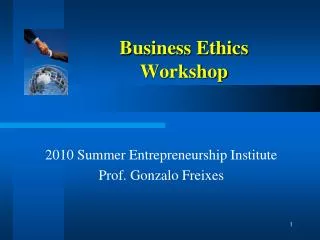 Business Ethics Workshop