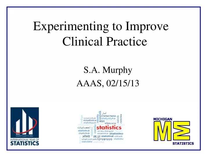 experimenting to improve clinical practice