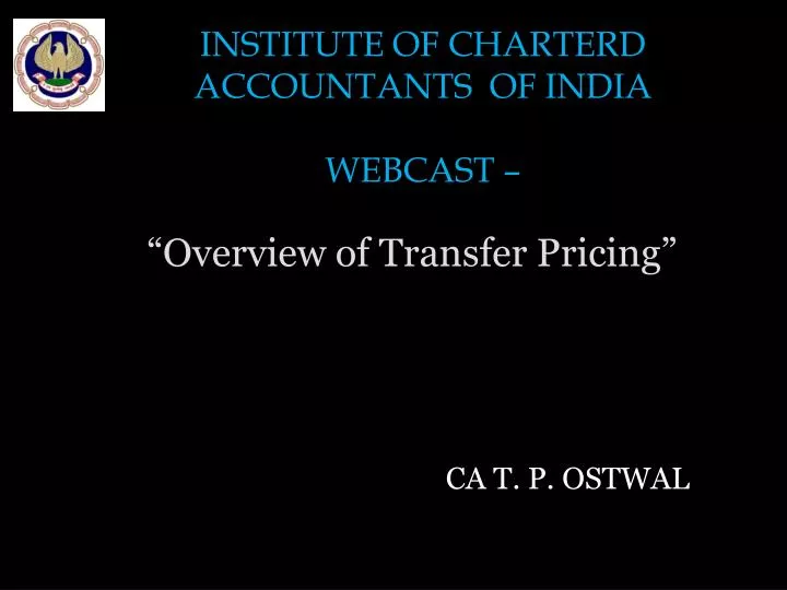 overview of transfer pricing