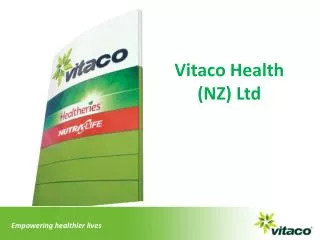 Vitaco Health (NZ) Ltd