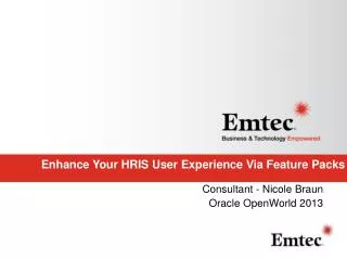 Enhance Your HRIS User Experience Via Feature Packs