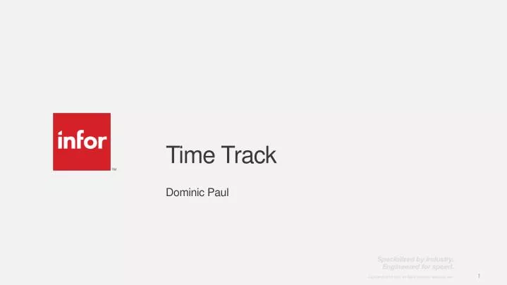 time track