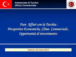 Ambasciata di Turchia Ufficio Commerciale