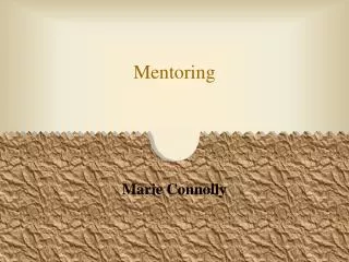 Mentoring