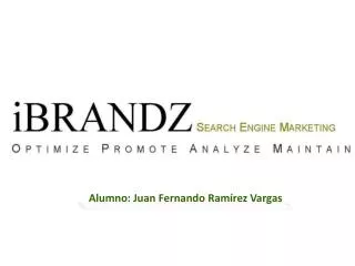 Alumno: Juan Fernando Ramírez Vargas