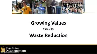 Growing Values through Waste Reduction