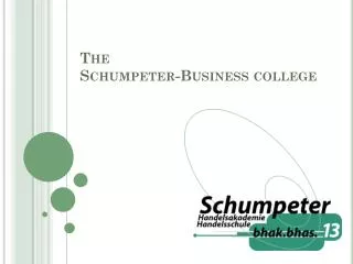 The Schumpeter-Business college