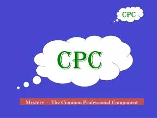 Mystery - The Common Professional Component