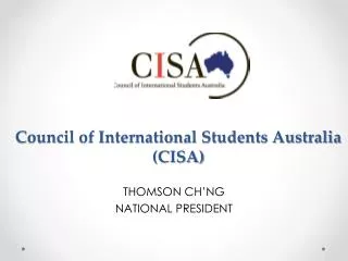 Council of International Students Australia (CISA)