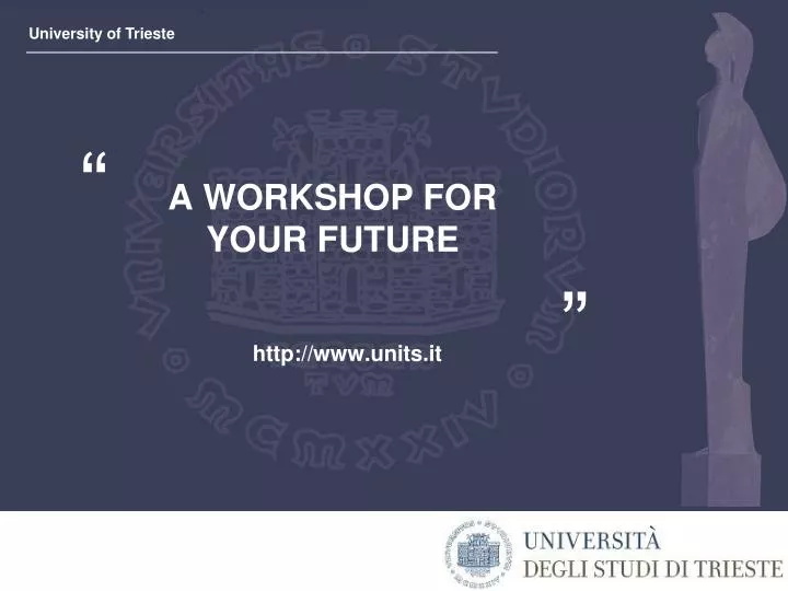 a workshop for your future