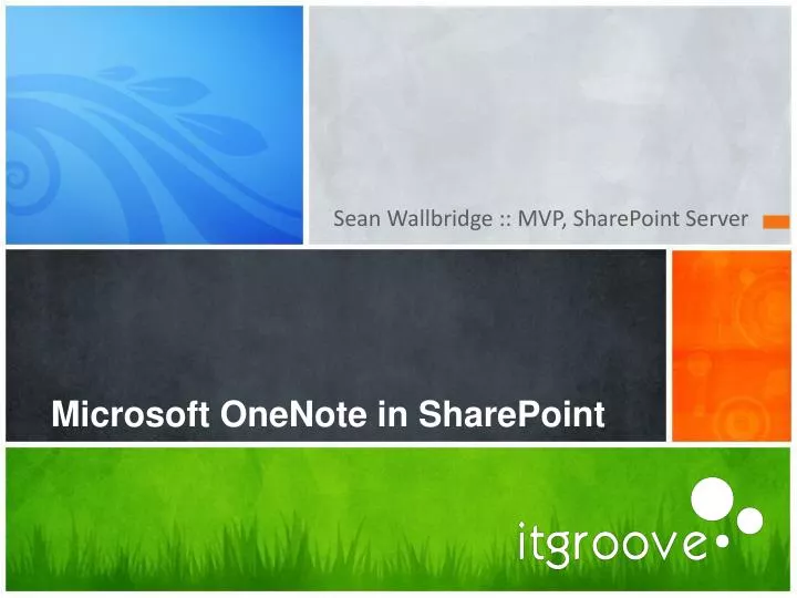 microsoft onenote in sharepoint