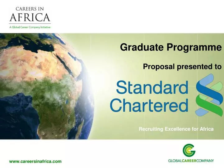 graduate programme proposal presented to