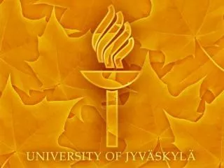 Study at the University of Jyväskylä