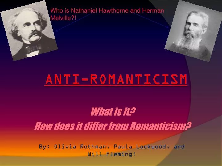 what is it how does it differ from romanticism by olivia rothman paula lockwood and will fleming